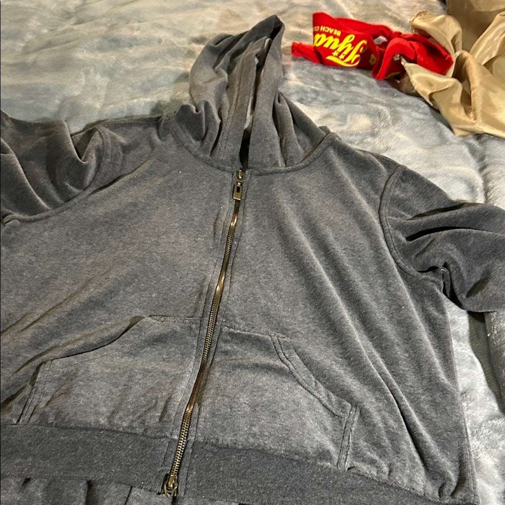 Gray very soft great for a cold day.